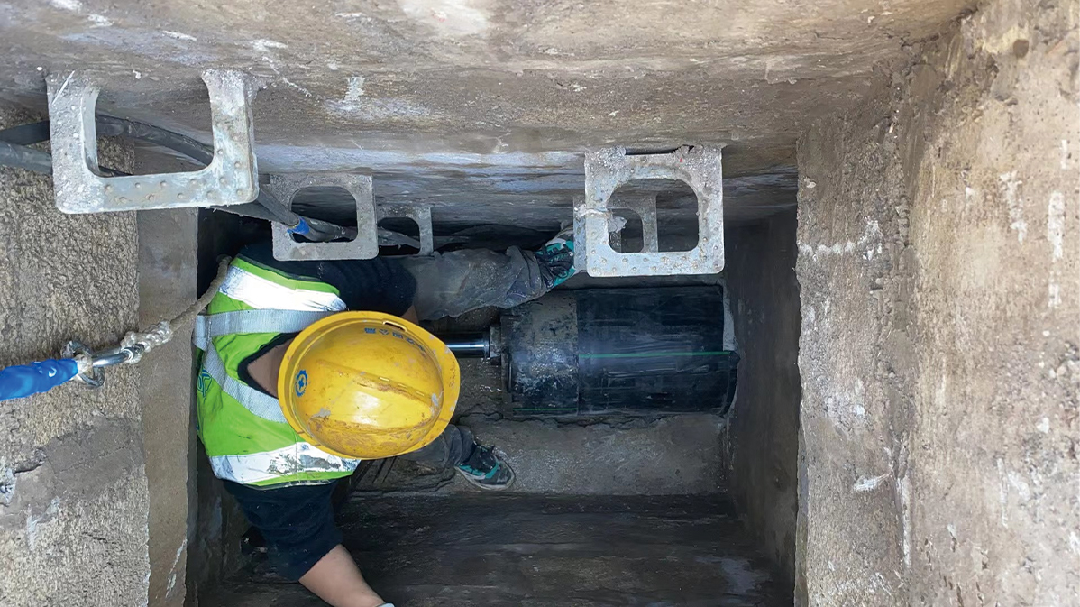 龙文HDPE短管内衬法